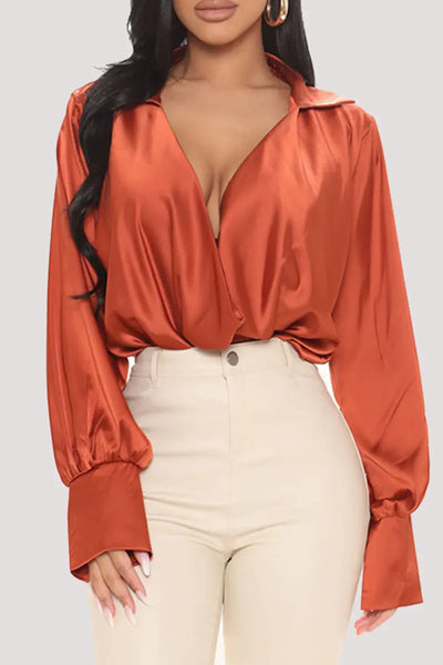 Hoochie Couture Basic Vibe V-Neck Top – Everyday Black Essential Hoochie Couture Boutique