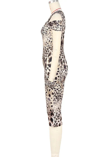 Hoochie Couture Fierce Oblique Jumpsuit – Leopard Print Perfection in Motion Hoochie Couture Boutique