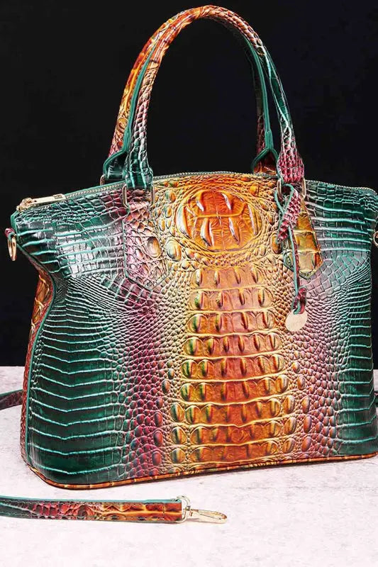 Hoochie Couture Gradient Faux Leather Handbag – Chic, Sleek & Statement-Making Trendsi