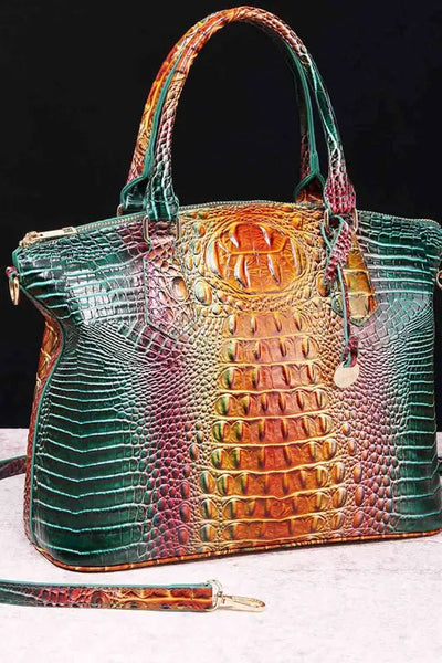 Hoochie Couture Gradient Faux Leather Handbag – Chic, Sleek & Statement-Making Trendsi