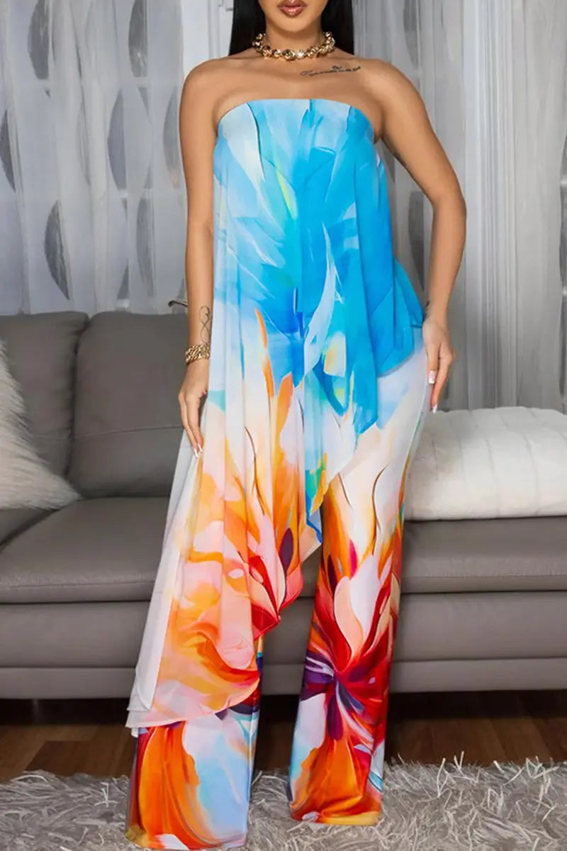 Hoochie Couture Ocean Muse Two-Piece Set – Strapless, Backless, Unforgettable Hoochie Couture Boutique