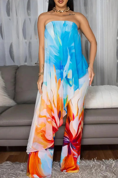 Hoochie Couture Ocean Muse Two-Piece Set – Strapless, Backless, Unforgettable Hoochie Couture Boutique