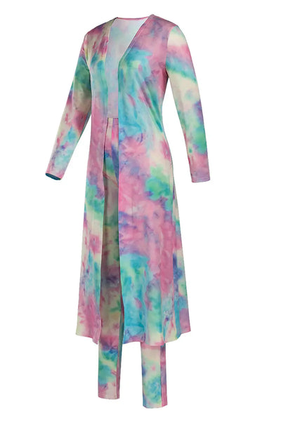 Hoochie Couture Purple Print Cardigan & Trouser Set – Statement Style for the Bold & Beautiful Hoochie Couture Boutique