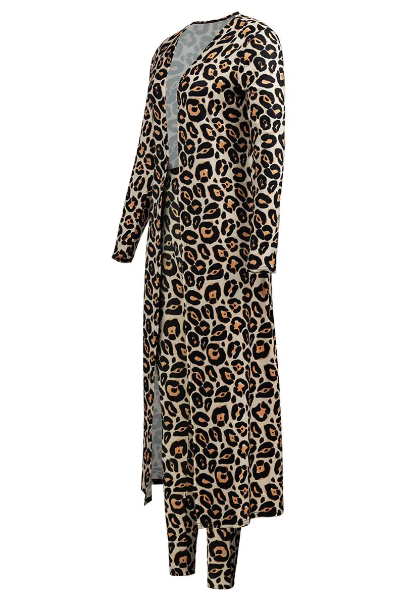Hoochie Couture Purple Print Cardigan & Trouser Set – Statement Style for the Bold & Beautiful Hoochie Couture Boutique