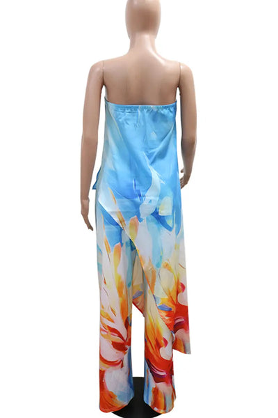 Hoochie Couture Ocean Muse Two-Piece Set – Strapless, Backless, Unforgettable Hoochie Couture Boutique