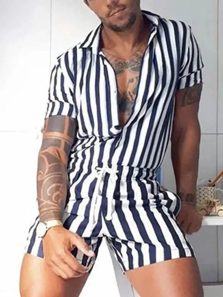 Hoochie Daddy Striped Romper – The Ultimate One-Piece Flex My Store