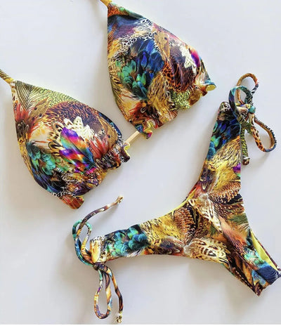 Hoochie Couture Push-Up Bikini Set – Beachside Sexy with Sporty Spice Vibe Hoochie Couture Boutique