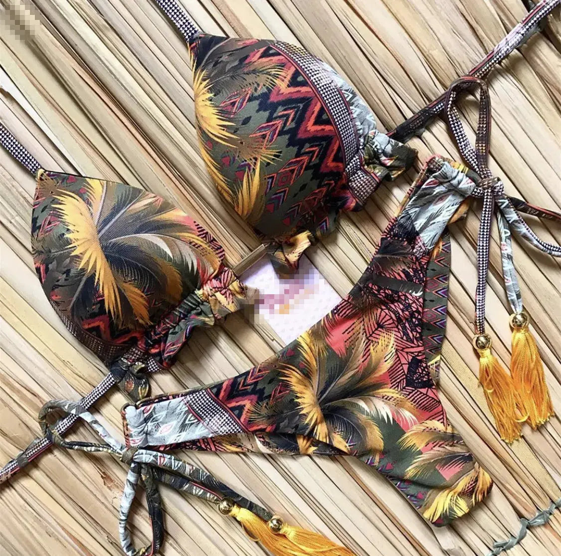 Hoochie Couture Push-Up Bikini Set – Beachside Sexy with Sporty Spice Vibe Hoochie Couture Boutique