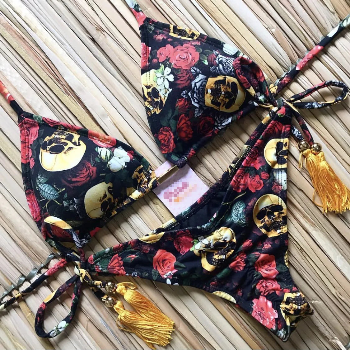 Hoochie Couture Push-Up Bikini Set – Beachside Sexy with Sporty Spice Vibes ☀️👙🔥