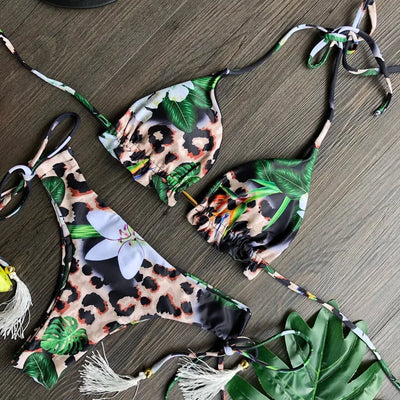 Hoochie Couture Push-Up Bikini Set – Beachside Sexy with Sporty Spice Vibe Hoochie Couture Boutique