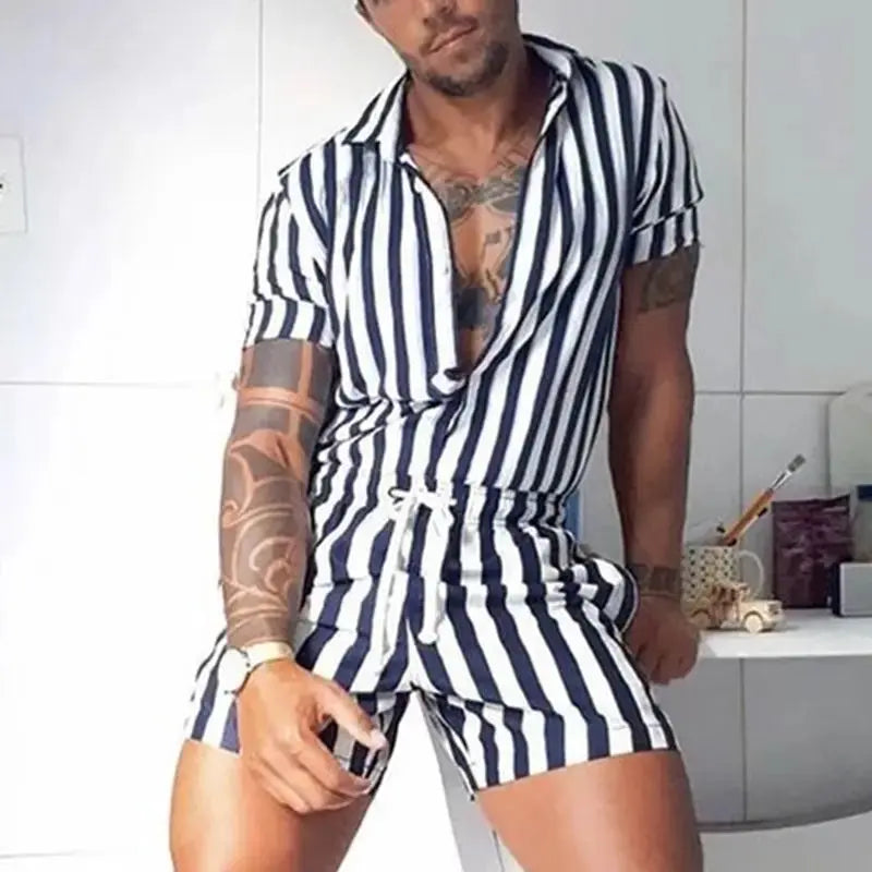 Hoochie Daddy Striped Romper – The Ultimate One-Piece Flex My Store