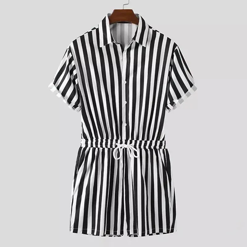 Hoochie Daddy Striped Romper – The Ultimate One-Piece Flex My Store