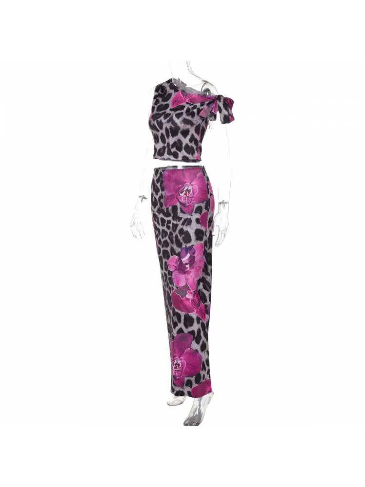Hoochie Couture Leopard Floral Bandage Dress – Fierce, Feminine & Flawlessly Fitted