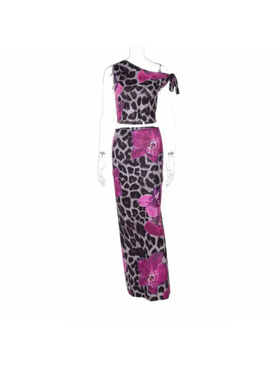 Hoochie Couture Leopard Floral Bandage Dress – Fierce, Feminine & Flawlessly Fitted