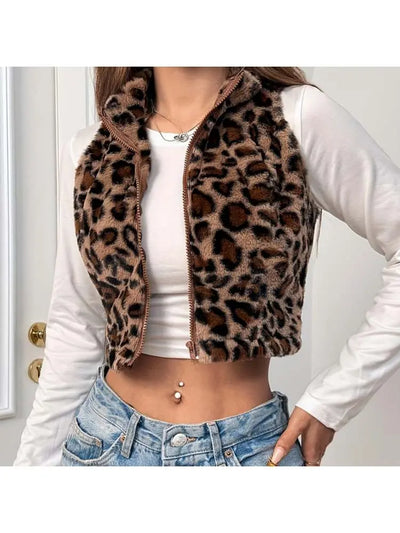 Hoochie Couture Leopard Luxe Faux Fur Coat – Glam, Wild & Winter-Ready