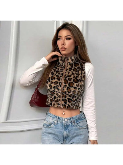 Hoochie Couture Leopard Luxe Faux Fur Coat – Glam, Wild & Winter-Ready