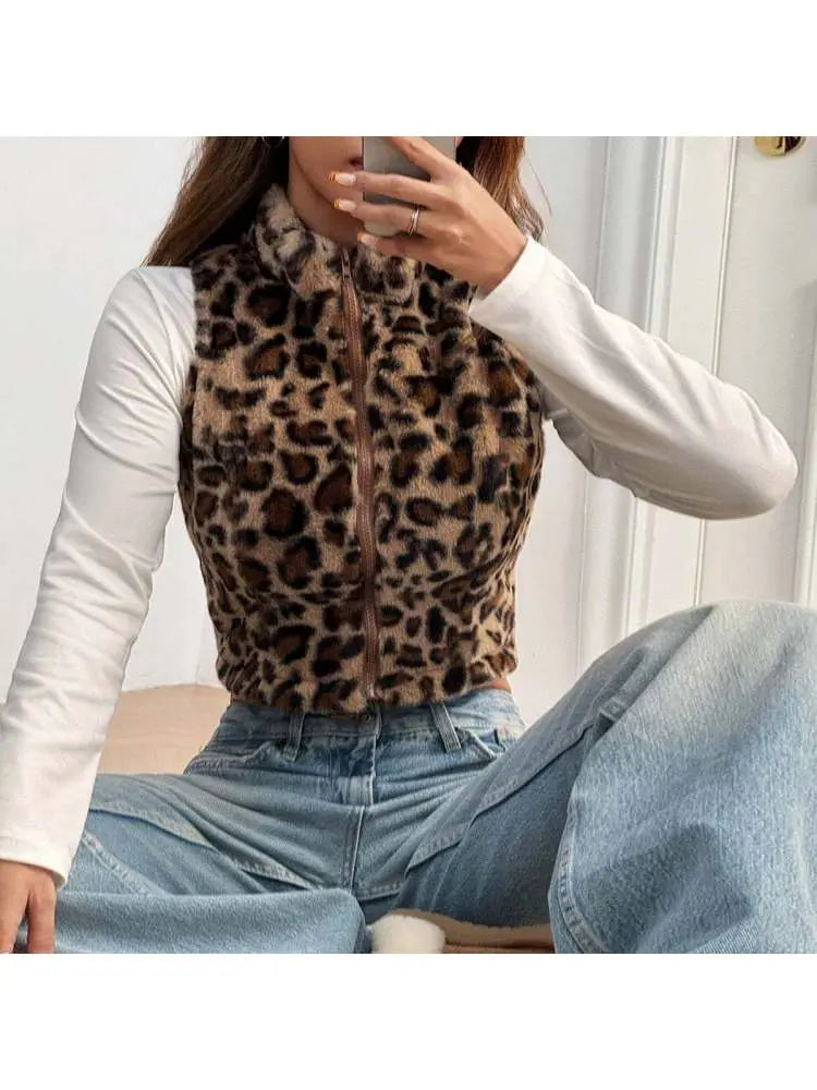 Hoochie Couture Leopard Luxe Faux Fur Coat – Glam, Wild & Winter-Ready