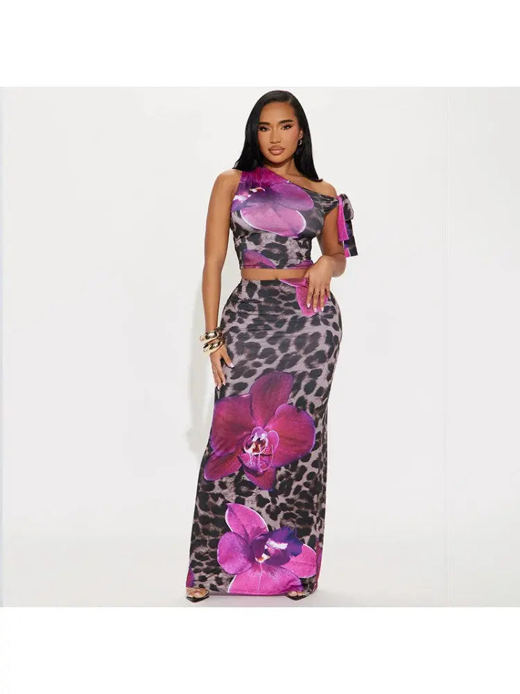 Hoochie Couture Leopard Floral Bandage Dress – Fierce, Feminine & Flawlessly Fitted