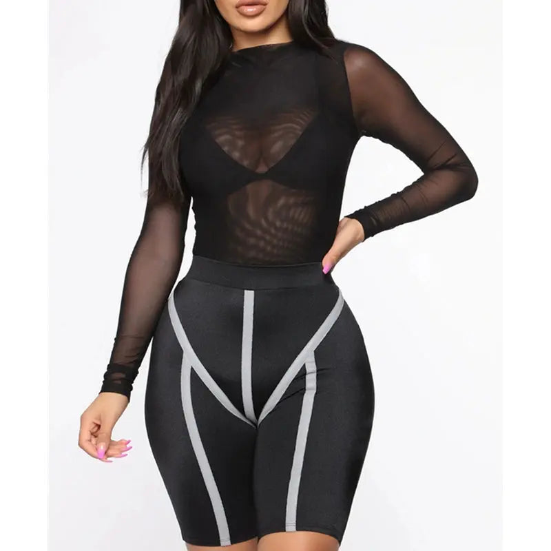 Hoochie Babies Sheer Mesh Jumpsuit – Sexy, Bold & Unforgettable My Store