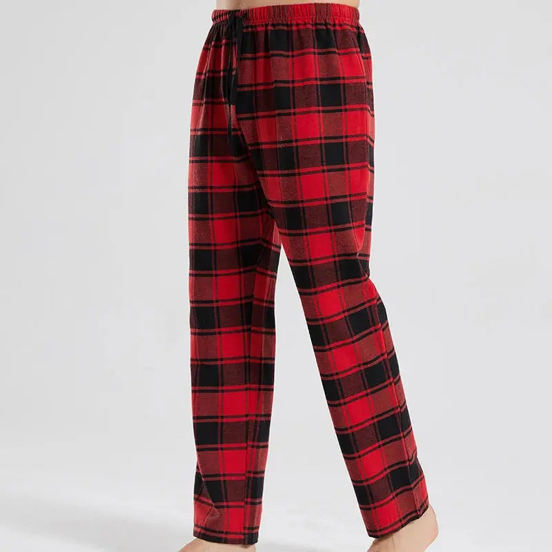 Hoochie Daddy Casual Checked Red Pajama Pants My Store