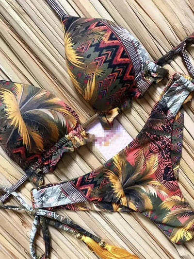 Hoochie Couture Push-Up Bikini Set – Beachside Sexy with Sporty Spice Vibe Hoochie Couture Boutique