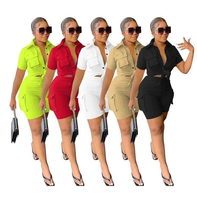 Hoochie Couture Streetwear Two-Piece Set – Chic, Edgy & Summer-Ready