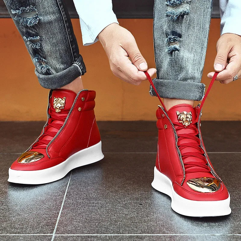 Hoochie Couture High-Top Sneakers – Fresh, Fly & Built for the Streets