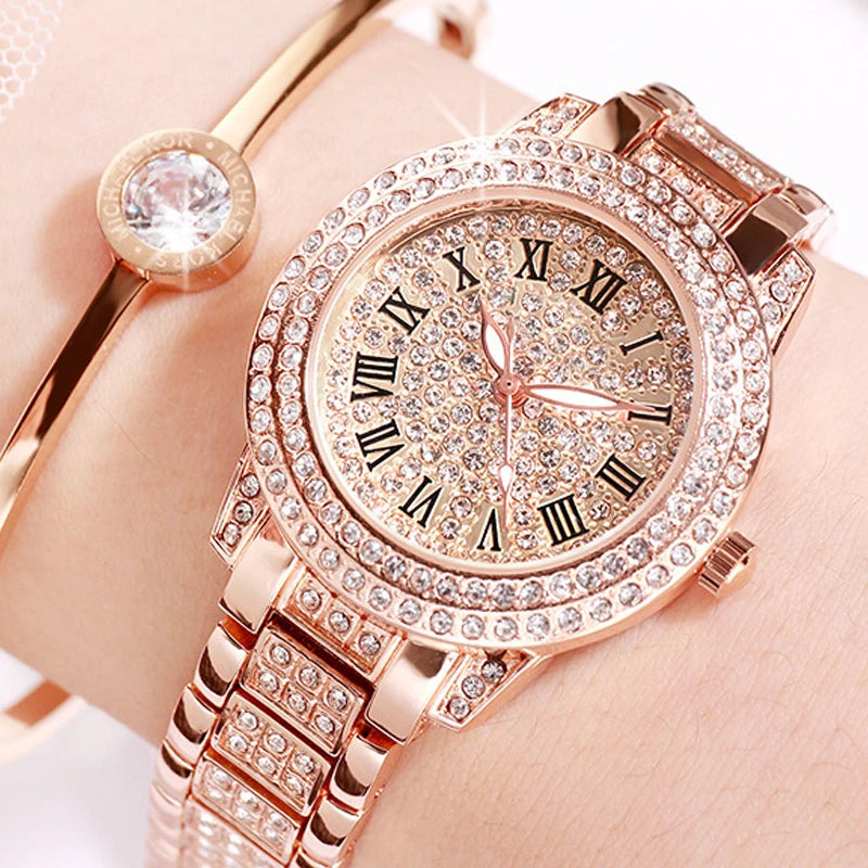 Hoochie Couture All-Star Women's Quartz Watch – Sparkle, Elegance & Everyday Luxury