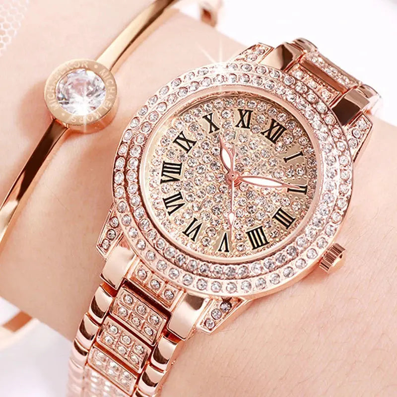 Hoochie Couture All-Star Women's Quartz Watch – Sparkle, Elegance & Everyday Luxury Hoochie Couture Boutique
