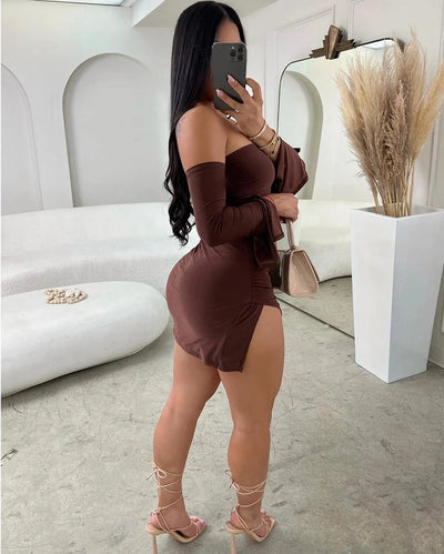 Hoochie Couture Strapless Backless Mini Dress – Sexy, Sleek & Made to Slay Hoochie Couture Boutique