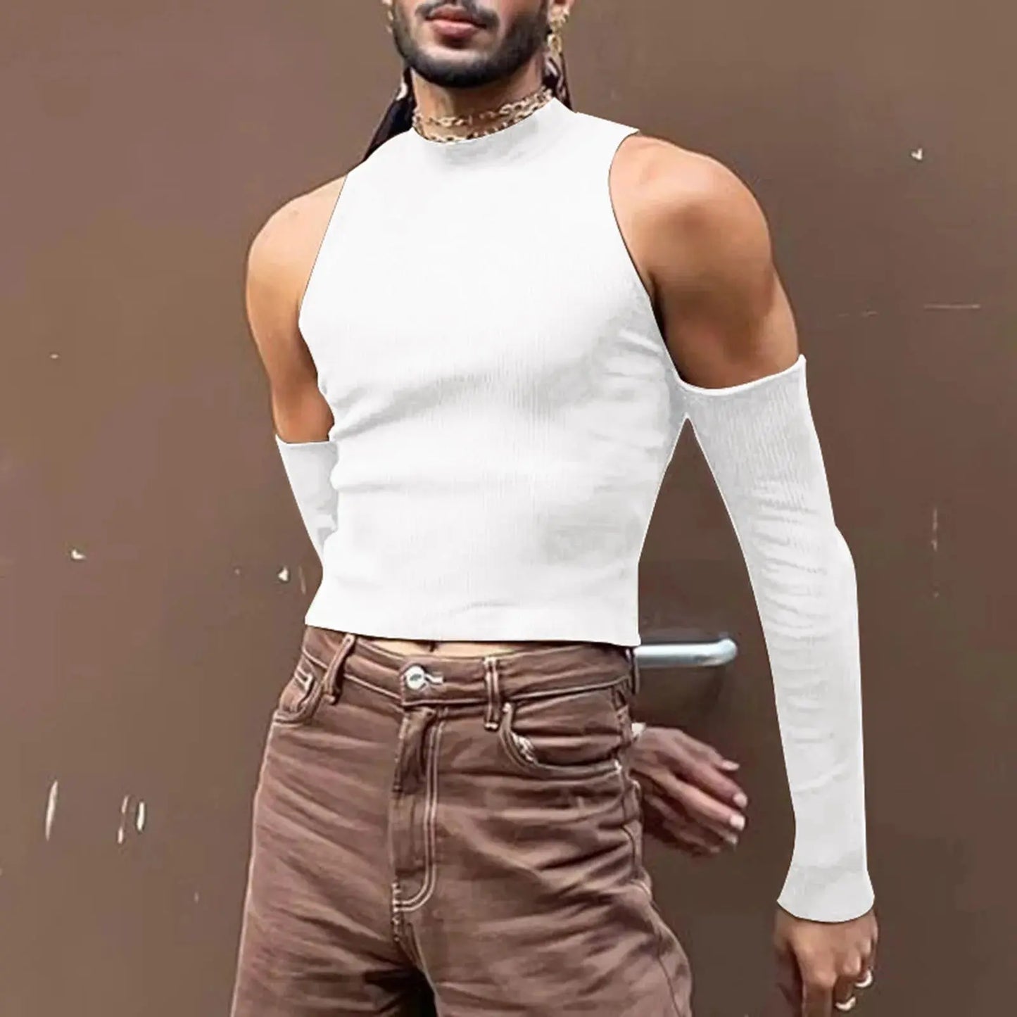 Hoochie Daddy Hollow-Out Off-Shoulder Turtleneck – Bold, Sexy & Streetwear Approved My Store