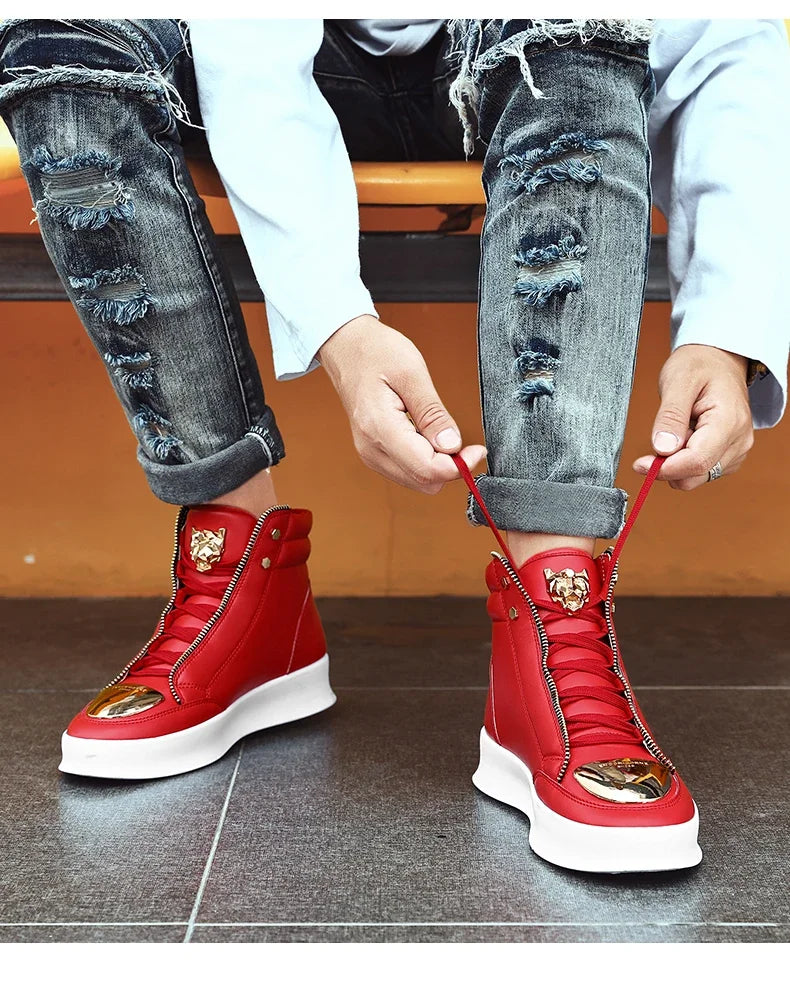 Hoochie Couture High-Top Sneakers – Fresh, Fly & Built for the Streets