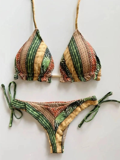 Hoochie Couture Push-Up Bikini Set – Beachside Sexy with Sporty Spice Vibe Hoochie Couture Boutique