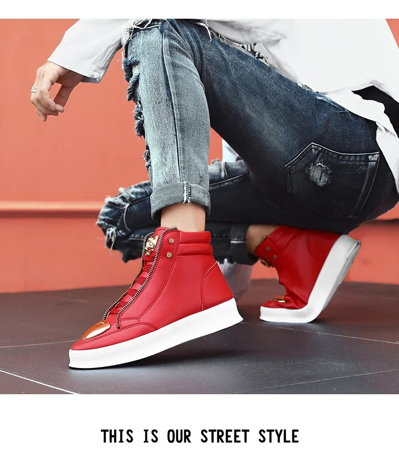 Hoochie Couture High-Top Sneakers – Fresh, Fly & Built for the Streets