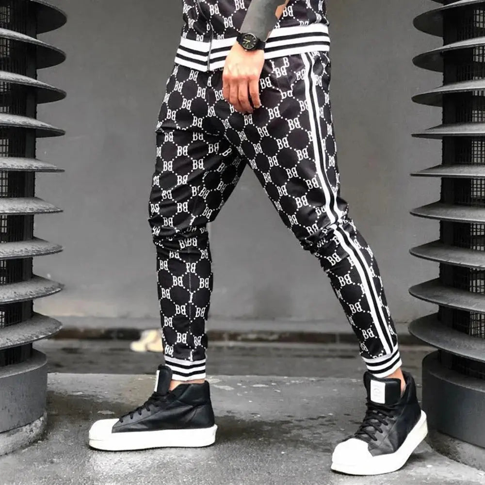 Hoochie Daddy Letter Print Joggers – 2024 Spring & Autumn Streetwear Essential My Store