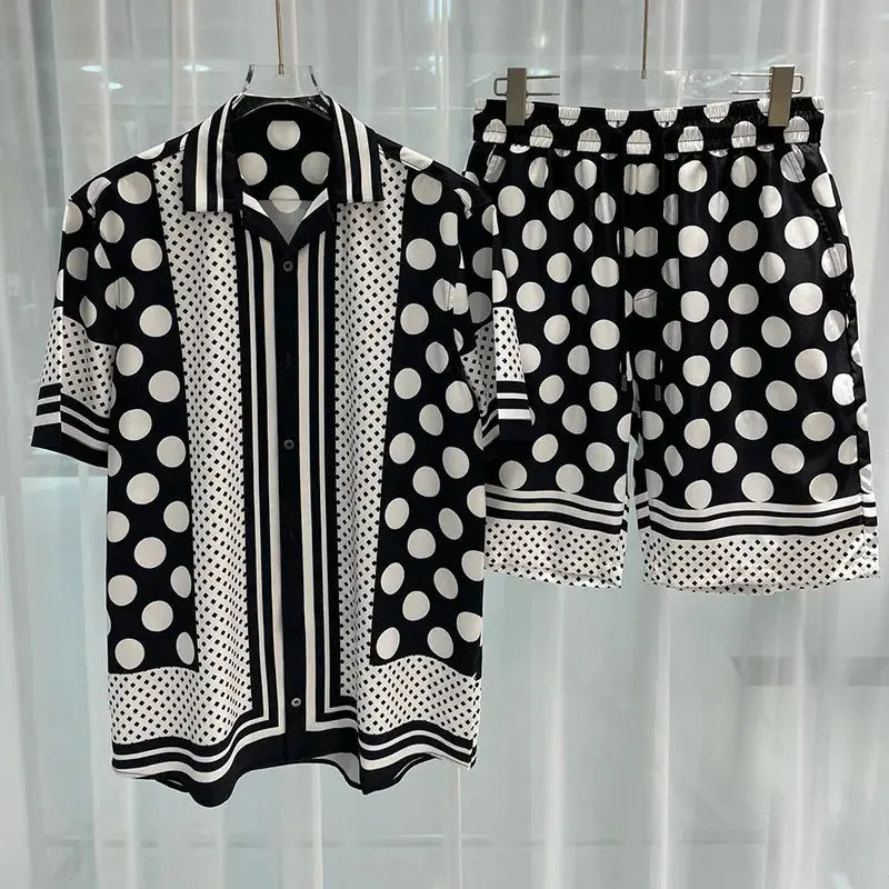 Hoochie Daddy Retro Print Two-Piece Set – Bold, Breezy, and Built for Summer Hoochie Couture Boutique