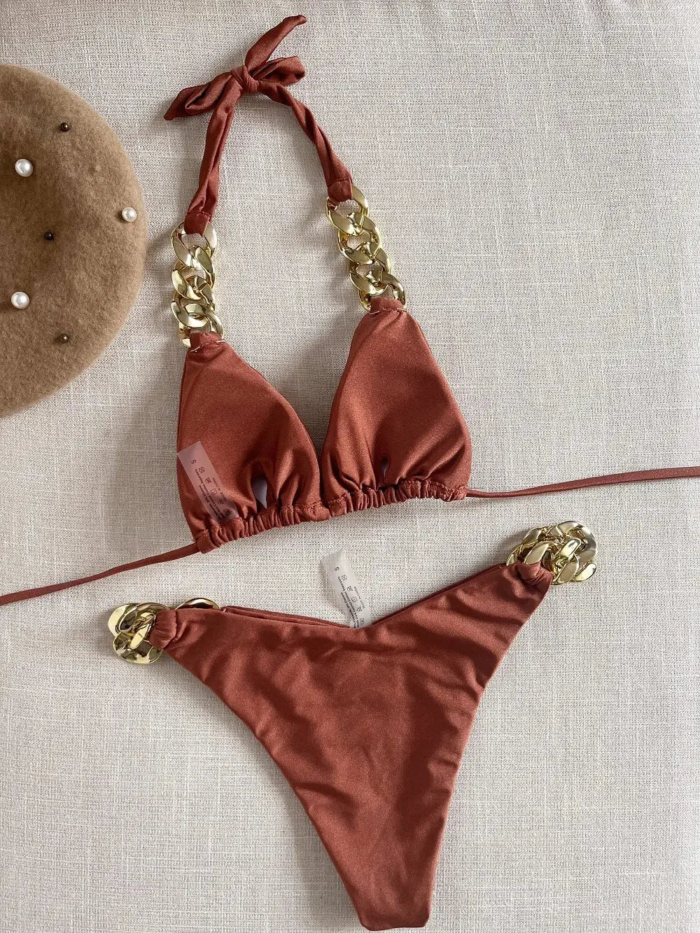Hoochie Couture Brazilian Triangle Bikini – Minimal, Sexy & Beach-Ready Hoochie Couture Boutique