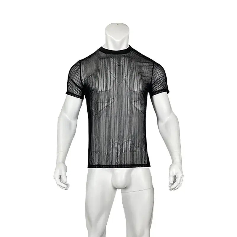 Hoochie Daddy Sheer Mesh T-Shirt – Sexy, Slim Fit & Nightclub Ready My Store