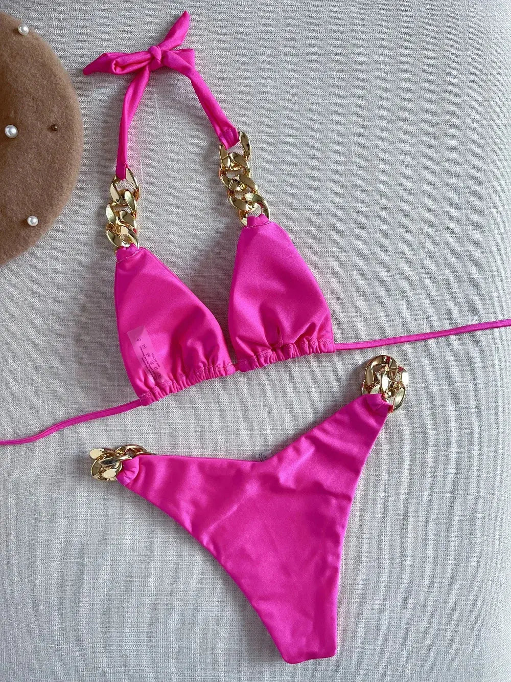 Hoochie Couture Brazilian Triangle Bikini – Minimal, Sexy & Beach-Ready Hoochie Couture Boutique