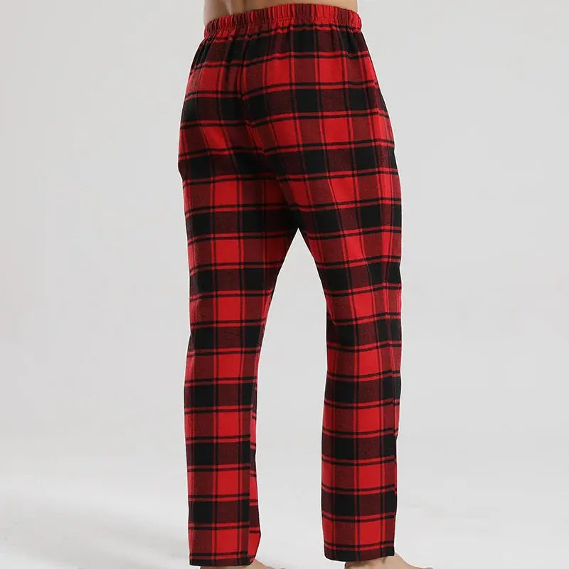 Hoochie Daddy Casual Checked Red Pajama Pants My Store