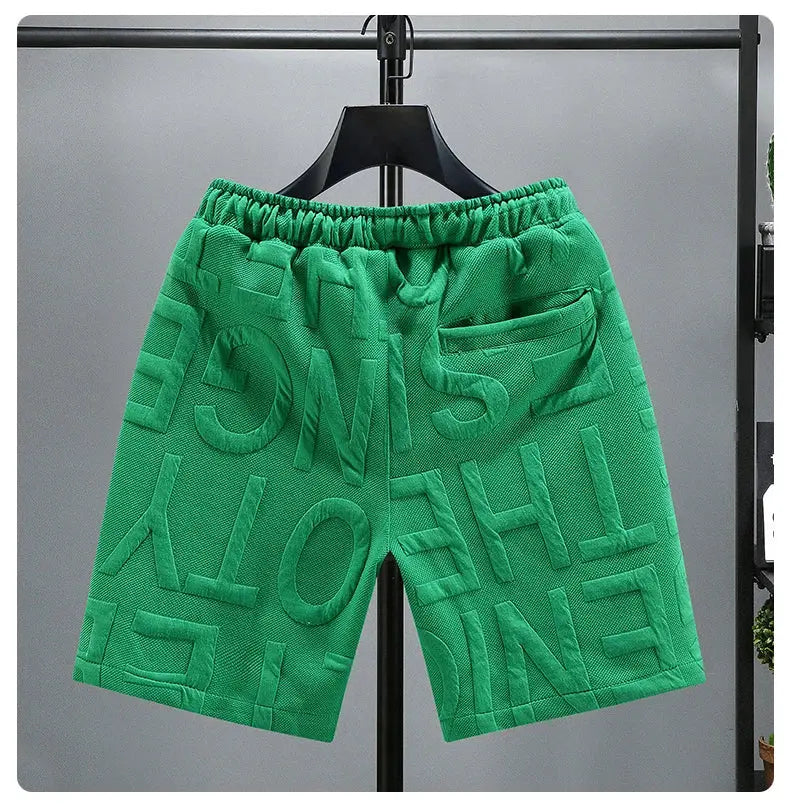 Hoochie Daddy Lettered Knitted Shorts My Store