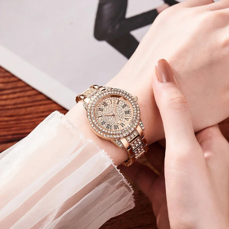 Hoochie Couture All-Star Women's Quartz Watch – Sparkle, Elegance & Everyday Luxury