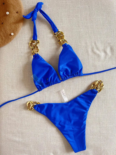 Hoochie Couture Brazilian Triangle Bikini – Minimal, Sexy & Beach-Ready Hoochie Couture Boutique