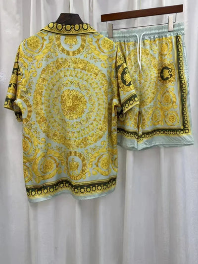 Hoochie Daddy Retro Print Two-Piece Set – Bold, Breezy, and Built for Summer Hoochie Couture Boutique
