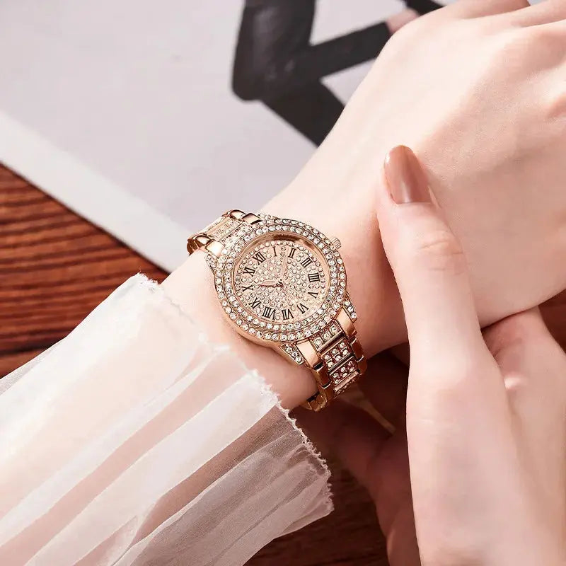 Hoochie Couture All-Star Women's Quartz Watch – Sparkle, Elegance & Everyday Luxury Hoochie Couture Boutique