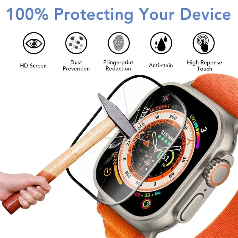 Hoochie Couture 3D Screen Protector – Ultimate Protection for Your Apple Watch Hoochie Couture Boutique