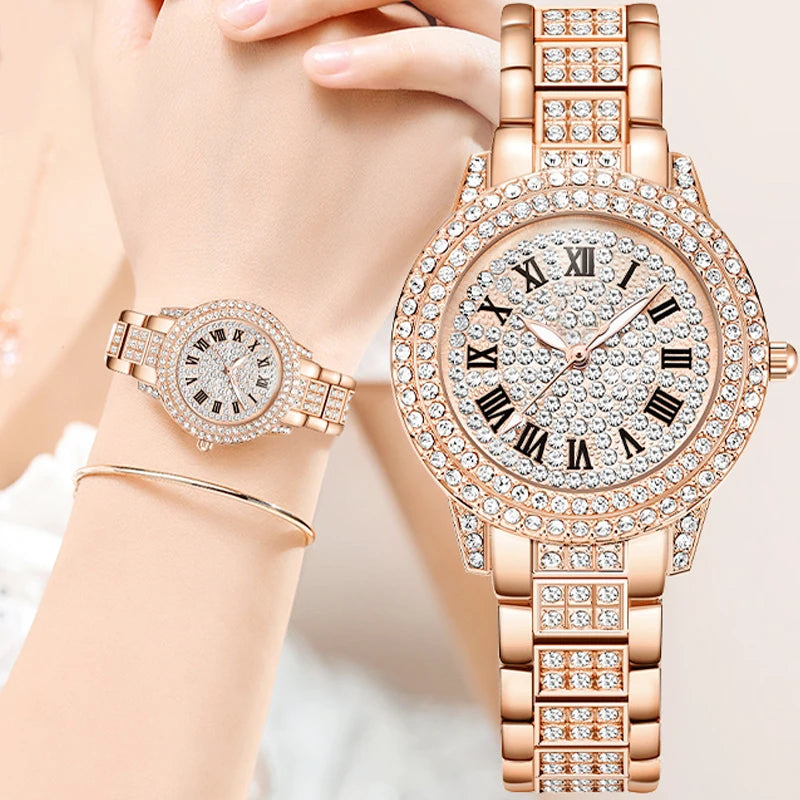 Hoochie Couture All-Star Women's Quartz Watch – Sparkle, Elegance & Everyday Luxury