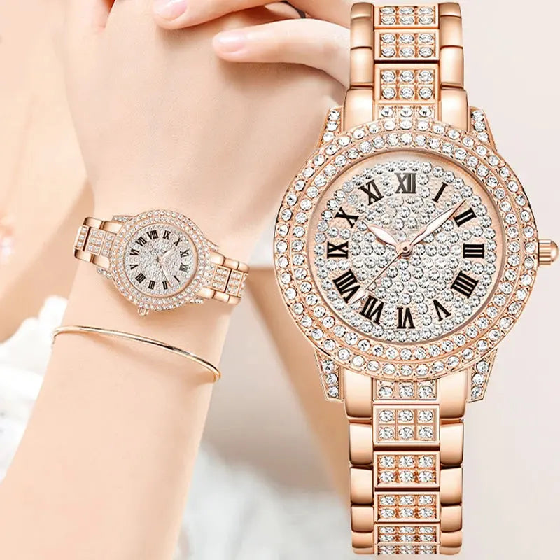 Hoochie Couture All-Star Women's Quartz Watch – Sparkle, Elegance & Everyday Luxury Hoochie Couture Boutique