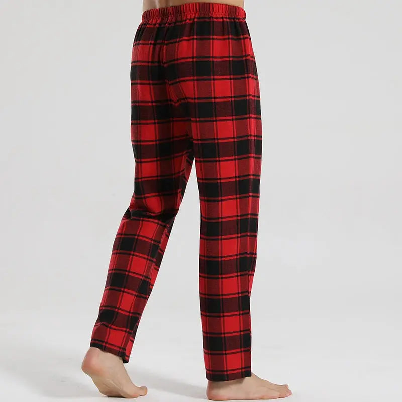 Hoochie Daddy Casual Checked Red Pajama Pants My Store