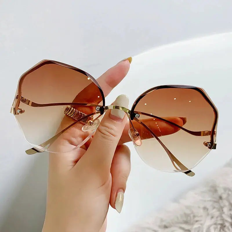 Hoochie Couture Oversized Square Sunglasses – Vintage Glam with a Modern Edge Hoochie Couture Boutique